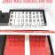 High Quality Red Malaysia Mahjong Set