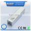 High quality lipstick 2600mah power bank ,portable charger external power bank charger