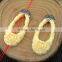 LFD-0021B Newest White Shell Flowers Pave Rhinestone Crystal Connectors Beads For Making Necklace
