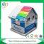 Full color or pantone Printing Color different shapes cheapest notepad