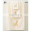 wholesale cotton towel customized towel set embroidery in different logos