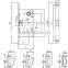 European standard stainless steel mortise door lock body