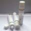 Dia 19MM packing tubes for cosmetics, matte white PE tube with screw cap