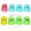 musical parts colorful rubber finger stall finger cot finger guard thimber for playing guitar