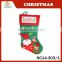 Santa Snowman Reindeer Design New Christmas Stocking For 2015 Sale