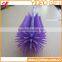 Purple Soft Silicone Baby Bottle Brush