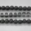 Natural Loose Gemstone Lava Rock Rough Round Coin Beads for Mens' Fashion and Decoration