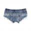 women acid fashion casual stretch denim wash ripped knees Skinny Jeans