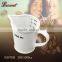Ceramic house kitchen white sauce jar cookie pot creamer