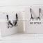 Ivory board paper bag ,shopping bags,promotion bag ,cotton rope handle , customized printing is welcome