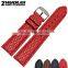 Blue Black Brown Red Embossed Genuine Leather Wristband bracelet 20mm wholesale 3pcs