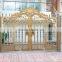 The new aluminum courtyard main gate