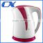 1.8L 2000W Electrical Appliances Automatic Shut-off Plastic Best Electric Kettle With Led Light