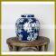 2016 Wholesale jingdezhen blue and white porcelain jar for home decor