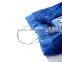 factory supply customized cotton plain hooks sports blue golf towel