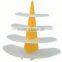 2015 New Design clear cosmetic eyeshadow display trade show eye shadow display stand