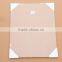 simple design decorative white/black plastic wall mirror for dressing makeup