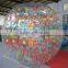 2016 hot sale Fashionable entertainment color small inflatable zorb ball for sale