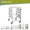 Competitive Price Stainless Steel fruit Basket Trolley Stand