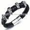 2016 New Mens Personalized Leather Cuff Bracelet Wholesale