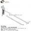 Supermarket double line price tag display hooks wholesale and retail