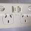 Nadway wall switch with 2 USB colorful Australia