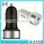 High Efficiency Dual Port Car USB Charger 5V 2.1A Dual USB Car Charger With LED Chian Supplier