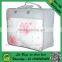 Hot sale pvc quilt bag with zipper,clear pvc quilt bag