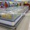 Energy Saving Supermarket Glass Door Freezer island freezer/supermarket refrigerator