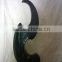 Black Modern Abstract Statue Marble Hand Carving Sculpture For Street, Home, Garden, Hotel And Restaurant