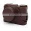 Factory high quality brown stylish PU leather Camera Bag in Dongguan