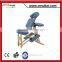 Folding wood massage chair of massager