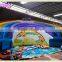  wholesale inflatable water slide, inflatable little mermaid slide with swimming pool