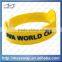 Bulk High Quality Custom Band Brazil Fashion Slap Silicone Bracelets