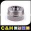 ODM OEM CNC knurling precision steel turned parts