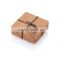 Handmade cheap square bamboo wooden coasters wood carved tea coaster drink coasters