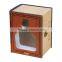Made in china handmade unfinished custom cheap paulownia single wooden wine gift box