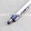2015 silvery white metal ballpoint pen