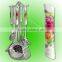 Hot selling with ceramic handle kitchenware set