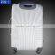 4 Aircraft Wheels And Zipper Hard-shell ABS Luggage Set