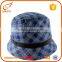 100% polyester unisex bucket hat funny emoji print bucket hat