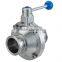 High Quality Sanitary Stainless Steel Straight Ball Valve