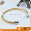 wholesale stailess steel cuff bangle bracelets,steel rope bangles