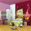 (L00024)girl decorative removable glass bead wall mrual