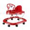 2015 new fashion baby walker with 3 point safety belt, fasion toys and good seat cover for your baby