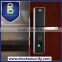 Fashion and durable biometric fingerprint door lock with hidden touch screen