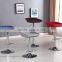 NEW DESIGN square seat and chromed legs bar chair for bar or hotel