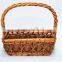 Egg Gathering Chicken Wire & Wicker Basket With Handle