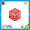 Newly custom rubber patch/pvc rubber clothing patch