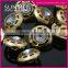 Fashion 30mm Gold Plating Rhinestone Button for Garments